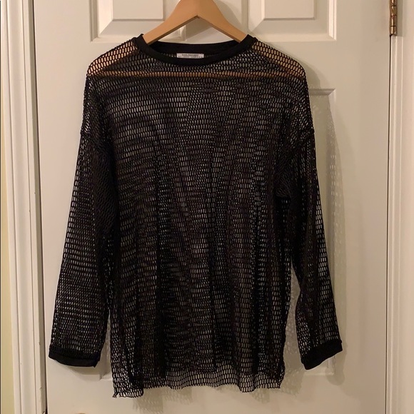 Zara net top